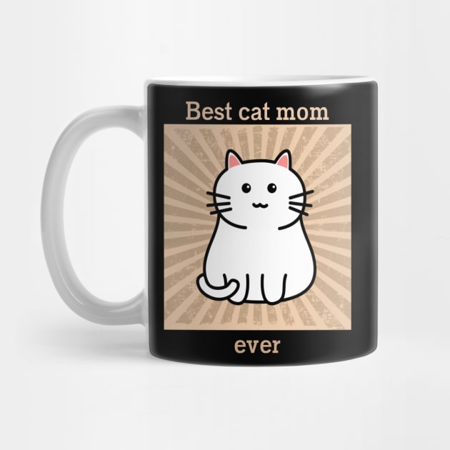 Cat t shirt - Best cat mom by hobbystory